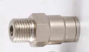 Push Lock Male Straight